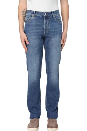 Brunello Cucinelli Herren, Jeans, Blau, 3XLGröße:
