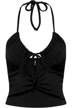 ONLY Damen, Oberteile, Schwarzk, LGröße: