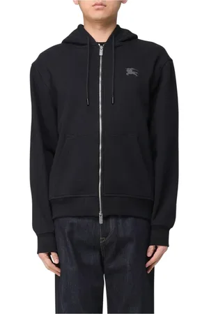 Burberry Herren, Sweatshirts & Hoodies, Schwarzk, LGröße: