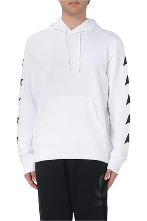 Golden Goose Herren, Sweatshirts & Hoodies, Weiß, MGröße: