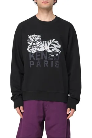 Kenzo Herren, Sweatshirts & Hoodies, Schwarzk, MGröße: