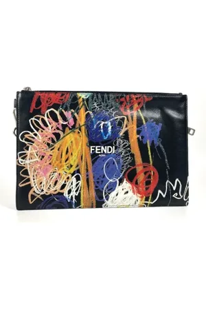 Fendi Damen, Pre-Owned, Schwarzk, ONE SIZEGröße: