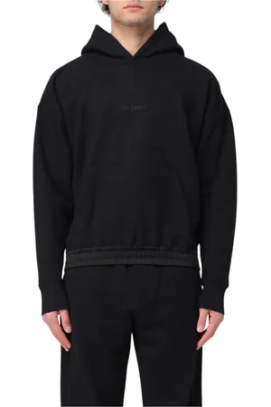 Saint Laurent Herren, Sweatshirts & Hoodies, Schwarzk, SGröße: