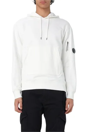 C.P. Company Herren, Sweatshirts & Hoodies, Weiß, SGröße: