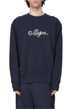 Msgm Herren, Sweatshirts & Hoodies, Blau, XSGröße:
