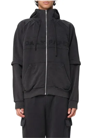 Daily paper Herren, Sweatshirts & Hoodies, Schwarzk, XLGröße: