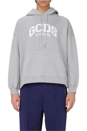 GCDS Herren, Sweatshirts & Hoodies, Grau, MGröße: