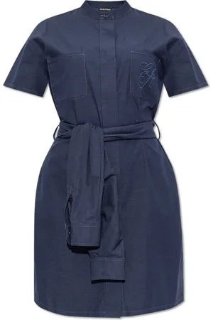 Emporio Armani Damen, Kleider, Blau, XSGröße: