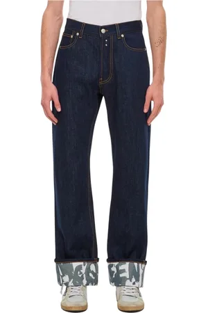 Alexander McQueen Herren, Jeans, Blau, SGröße: