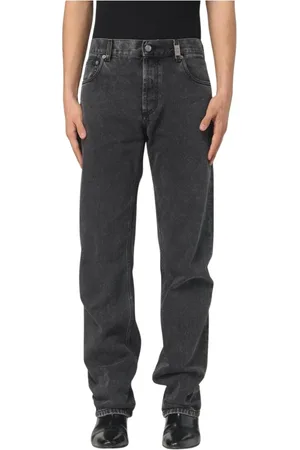 Alexander McQueen Herren, Jeans, Schwarzk, MGröße: