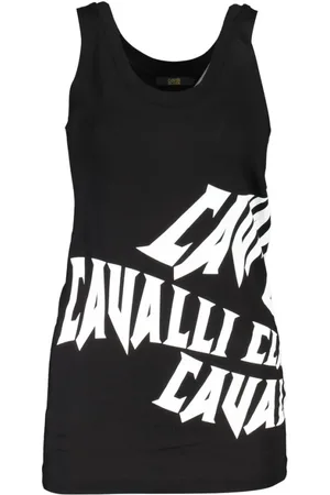 Roberto Cavalli Damen, Oberteile, Schwarzk, MGröße: