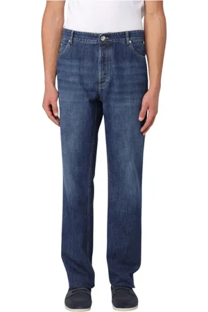 Brunello Cucinelli Herren, Jeans, Blau, 3XLGröße:
