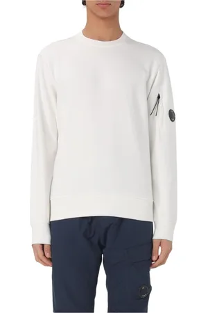 C.P. Company Herren, Sweatshirts & Hoodies, Weiß, SGröße: