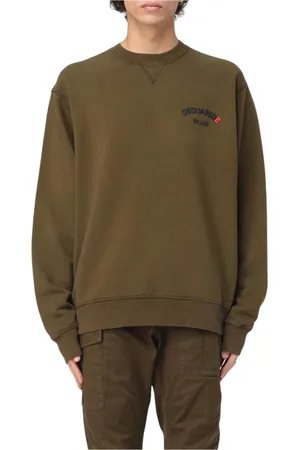 Dsquared2 Herren, Sweatshirts & Hoodies, Grün, LGröße: