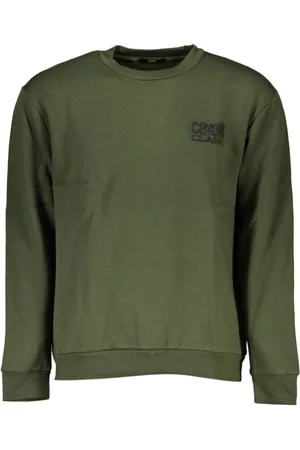 Roberto Cavalli Herren, Sweatshirts & Hoodies, Grün, MGröße: