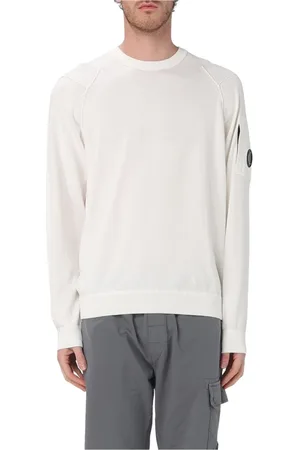 C.P. Company Herren, Sweatshirts & Hoodies, Weiß, LGröße: