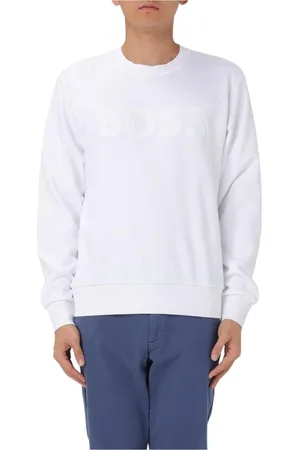 HUGO BOSS Herren, Sweatshirts & Hoodies, Weiß, SGröße: