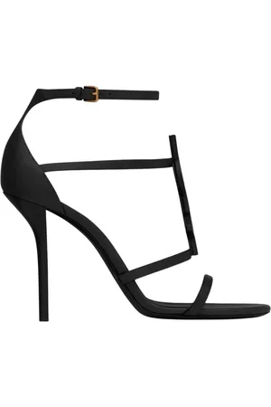 Saint Laurent Damen, Schuhe, Schwarzk, 39 EUGröße: