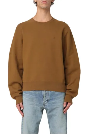 Saint Laurent Herren, Sweatshirts & Hoodies, Braun, XLGröße: