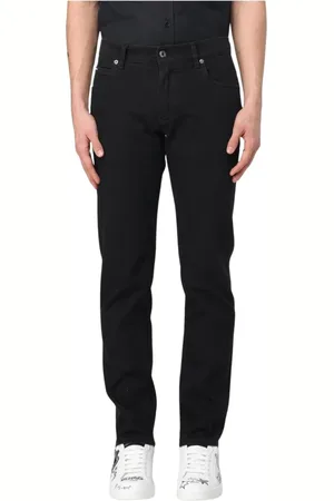 Dolce & Gabbana Herren, Jeans, Schwarzk, 2XLGröße: