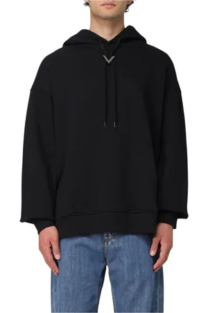 VALENTINO Herren, Sweatshirts & Hoodies, Schwarzk, MGröße: