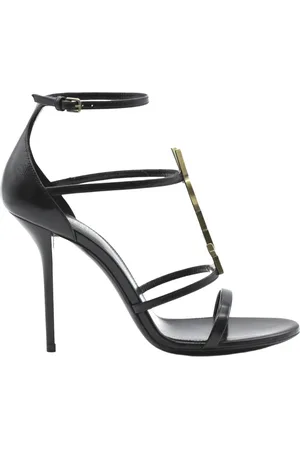 Saint Laurent Damen, Schuhe, Schwarzk, 40 EUGröße: