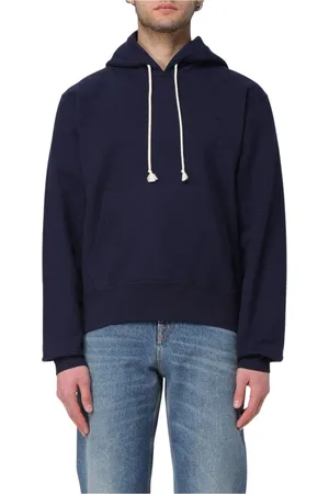 Saint Laurent Herren, Sweatshirts & Hoodies, Blau, LGröße: