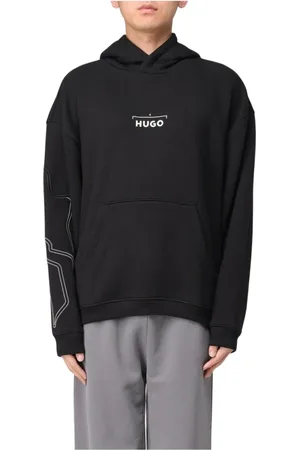 HUGO BOSS Herren, Sweatshirts & Hoodies, Schwarzk, XLGröße: