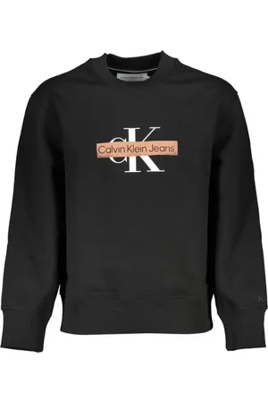 Calvin Klein Herren, Sweatshirts & Hoodies, Schwarzk, SGröße: