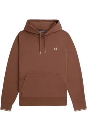 Fred Perry Herren, Sweatshirts & Hoodies, Braun, SGröße:
