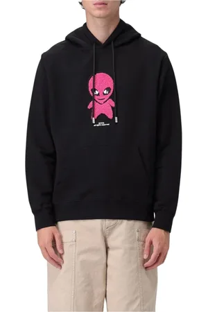 GCDS Herren, Sweatshirts & Hoodies, Schwarzk, MGröße: