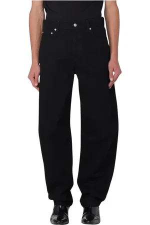Alexander McQueen Herren, Jeans, Schwarzk, MGröße: