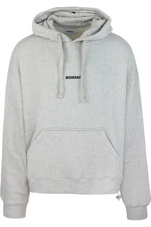 BONSAI Herren, Sweatshirts & Hoodies, Grau, LGröße: