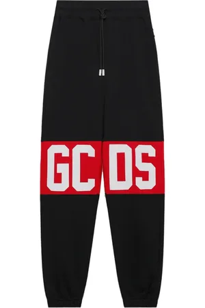 GCDS Herren, Hosen, Schwarzk, LGröße: