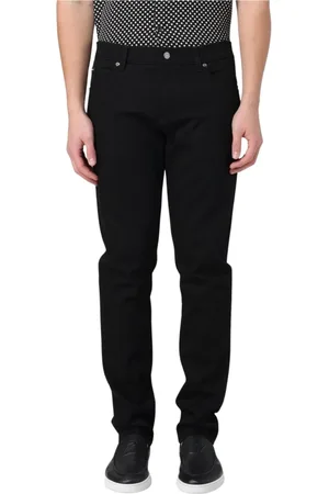 Dolce & Gabbana Herren, Jeans, Schwarzk, LGröße: