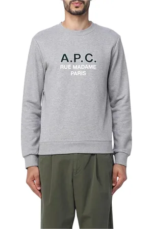 A.P.C. Herren, Sweatshirts & Hoodies, Grau, LGröße: