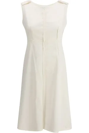 Maison Margiela Damen, Kleider, Weiß, MGröße: