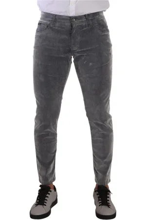 Dolce & Gabbana Herren, Jeans, Grau, MGröße:
