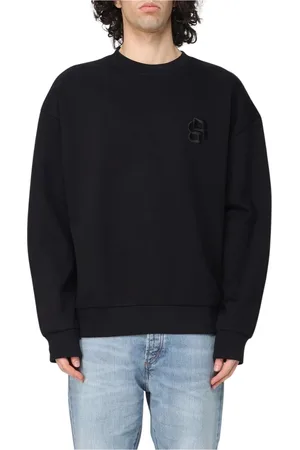 HUGO BOSS Herren, Sweatshirts & Hoodies, Schwarzk, MGröße: