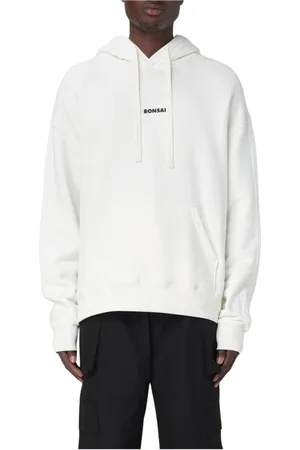 BONSAI Herren, Sweatshirts & Hoodies, Weiß, MGröße: