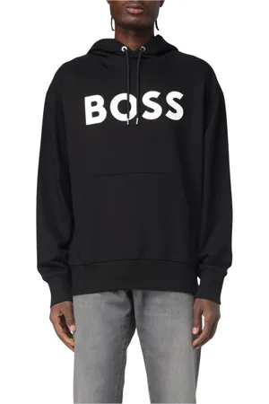 HUGO BOSS Herren, Sweatshirts & Hoodies, Schwarzk, SGröße: