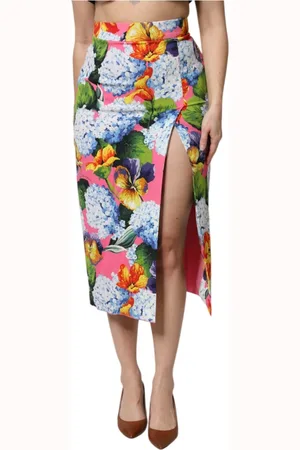 Dolce & Gabbana Damen, Röcke, Mehrfarbig, SGröße: