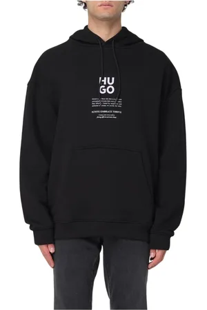 HUGO BOSS Herren, Sweatshirts & Hoodies, Schwarzk, XLGröße: