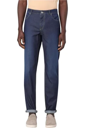 Brunello Cucinelli Herren, Jeans, Blau, LGröße: