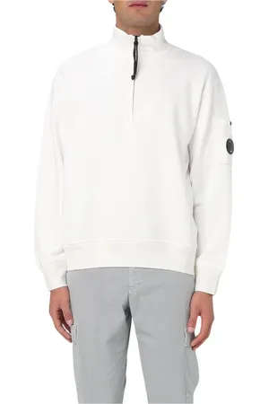 C.P. Company Herren, Sweatshirts & Hoodies, Weiß, XLGröße: