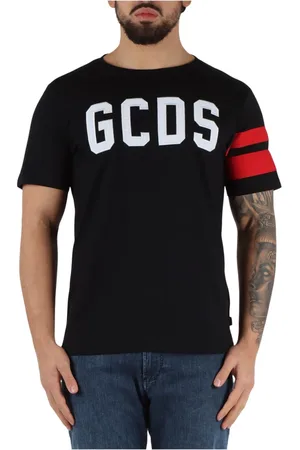 GCDS Herren, Oberteile, Schwarzk, XLGröße: