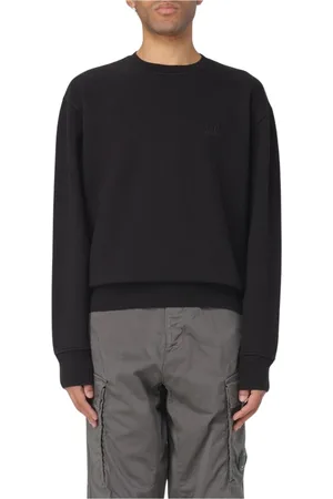 C.P. Company Herren, Sweatshirts & Hoodies, Schwarzk, LGröße: