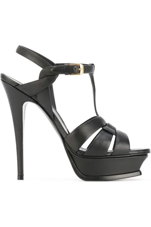 Saint Laurent Damen, Schuhe, Schwarzk, 40 1/2 EUGröße: