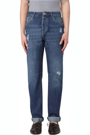 Brunello Cucinelli Herren, Jeans, Blau, 2XLGröße: