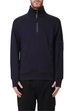 C.P. Company Herren, Sweatshirts & Hoodies, Blau, SGröße: